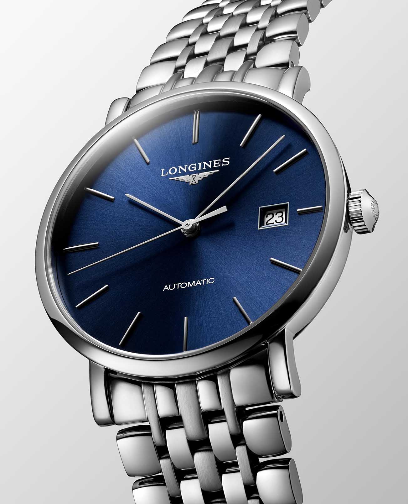 Longines Longines Elegant Collection L4.910.4.92.6, elegant collection швейцария мужские часы на браслете нержавеющая сталь боковой вид